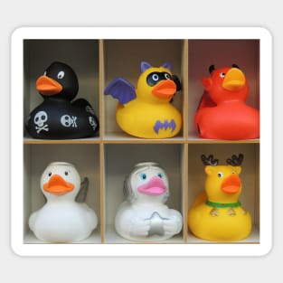 Rubber Duck Pattern Sticker